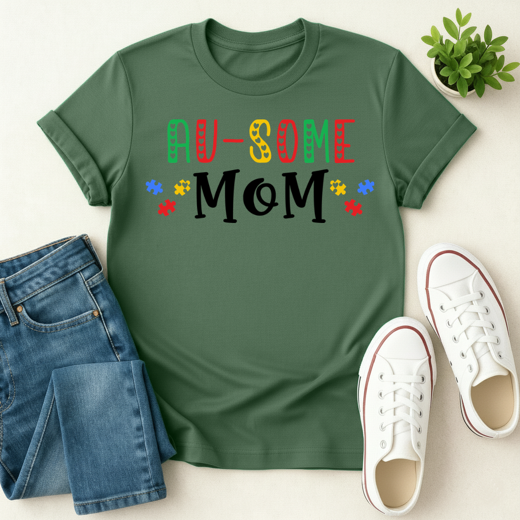 AU-SOME Mom T-shirt