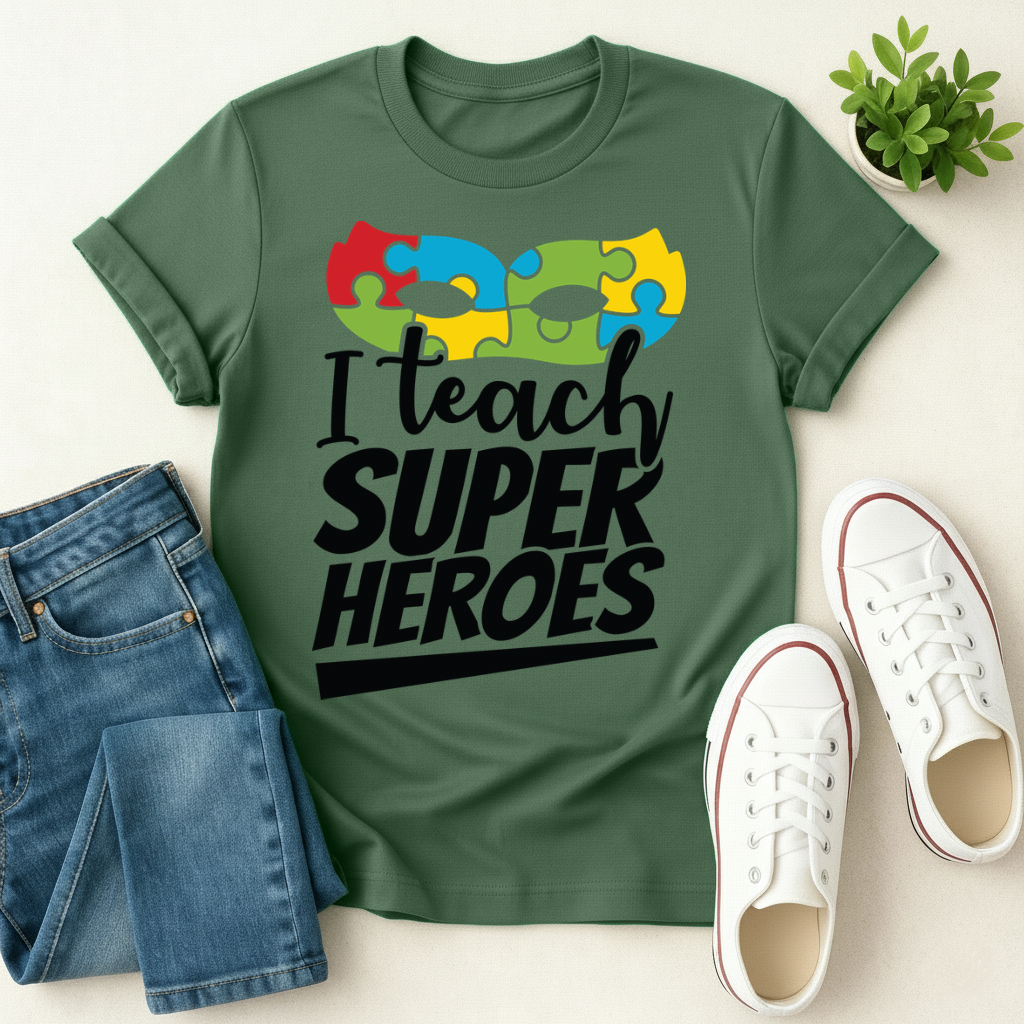 I Teach Superheroes T-shirt