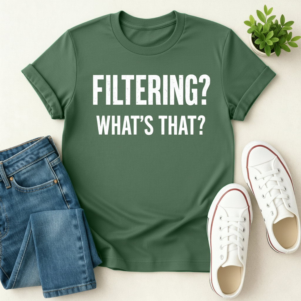 Filtering? What's That? T-shirt