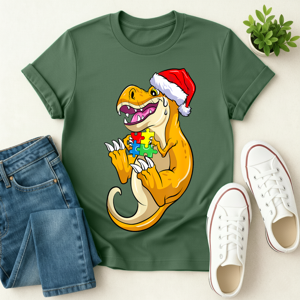 Dino Christmas T-shirt