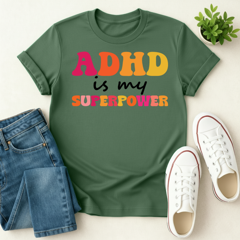 ADHD is my Superpower T-shirt