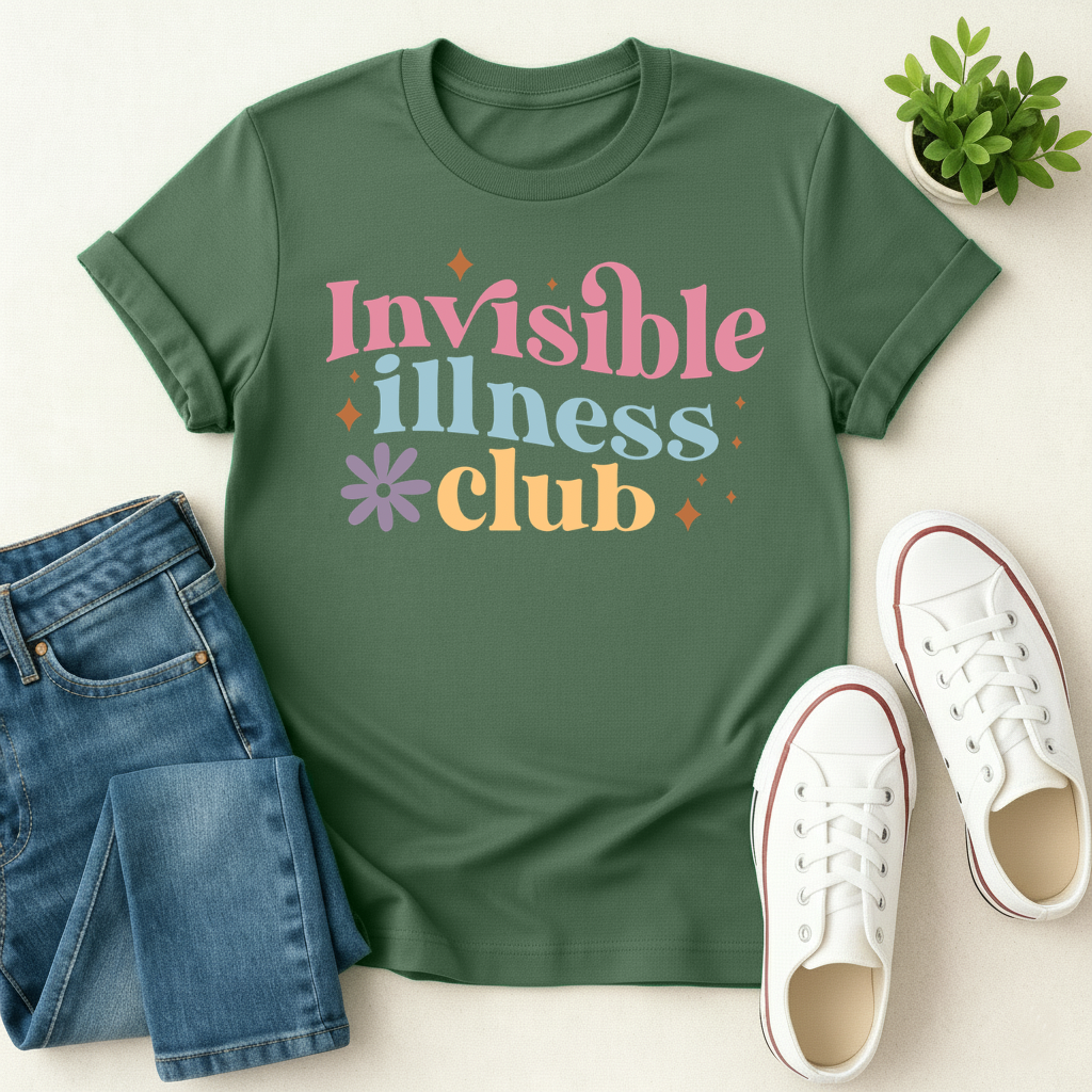 Invisible Illness Club T-shirt