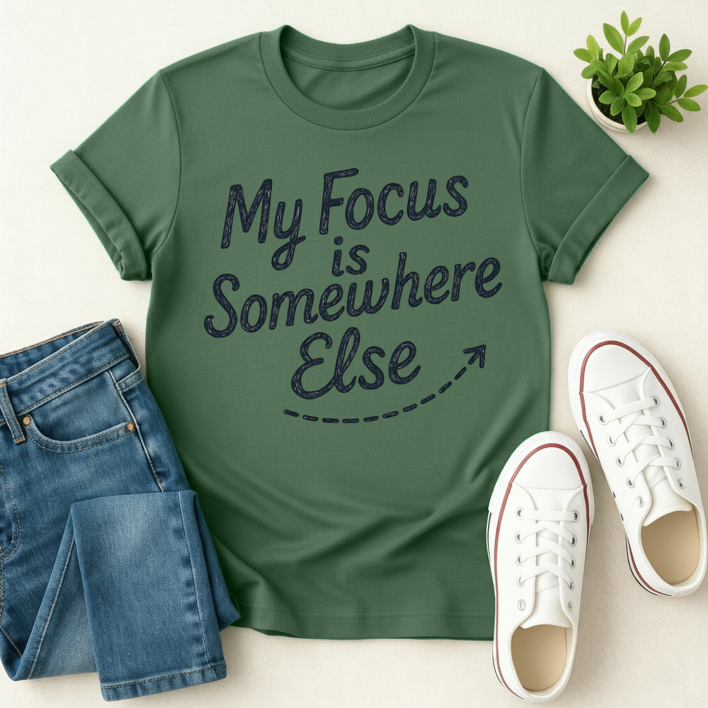 My Focus Is Somewhere Else T-shirt