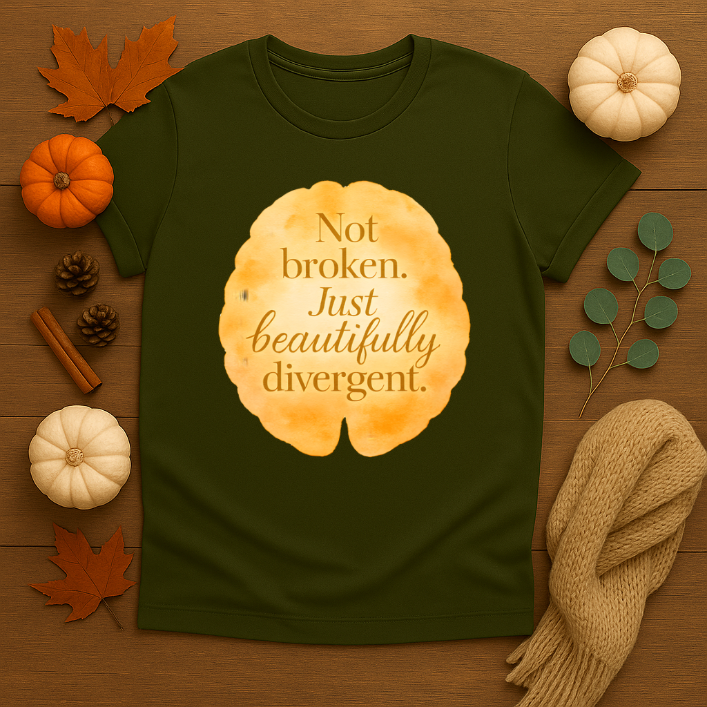 Not Broken, Just Beautifully Divergent T-shirt