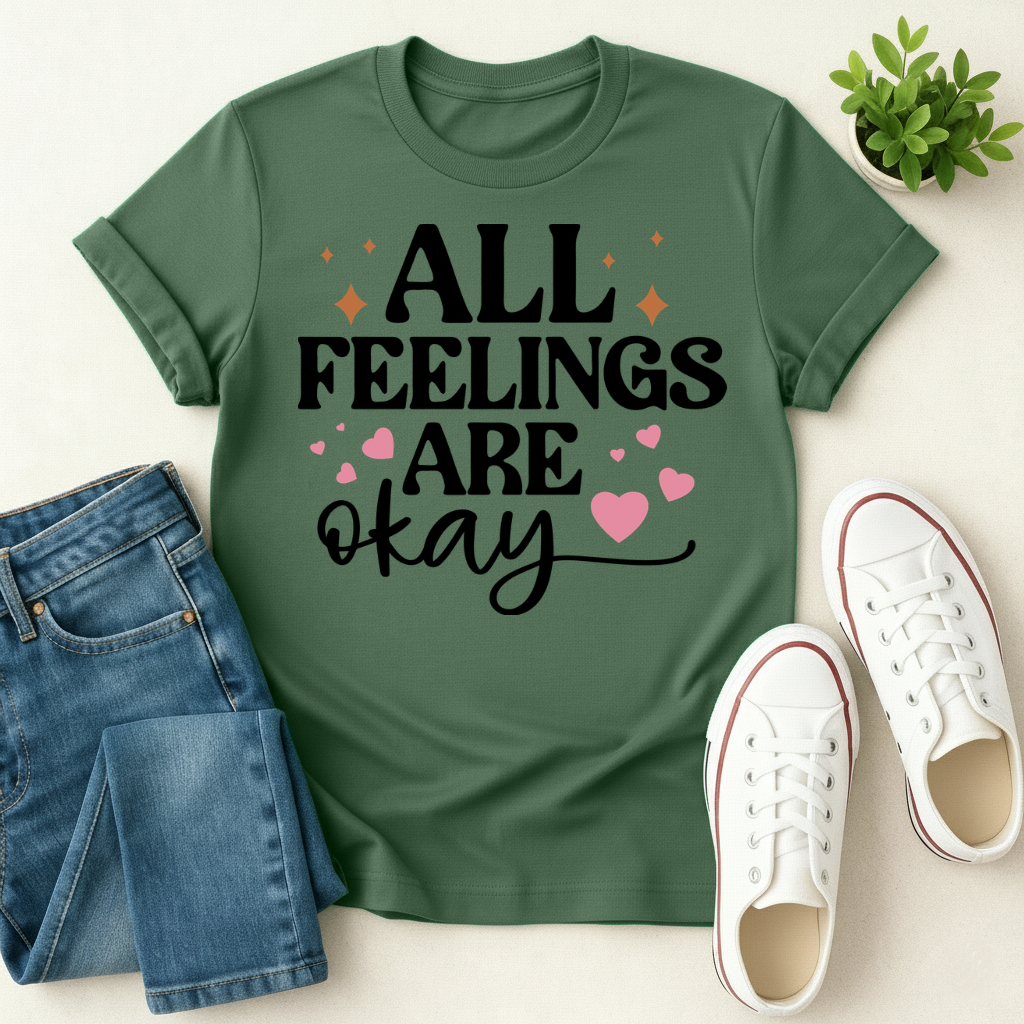 All Feelings Are Okay T-shirt