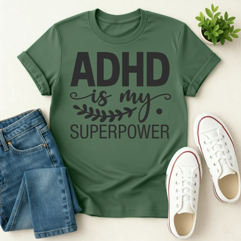 ADHD is my Superpower T-shirt