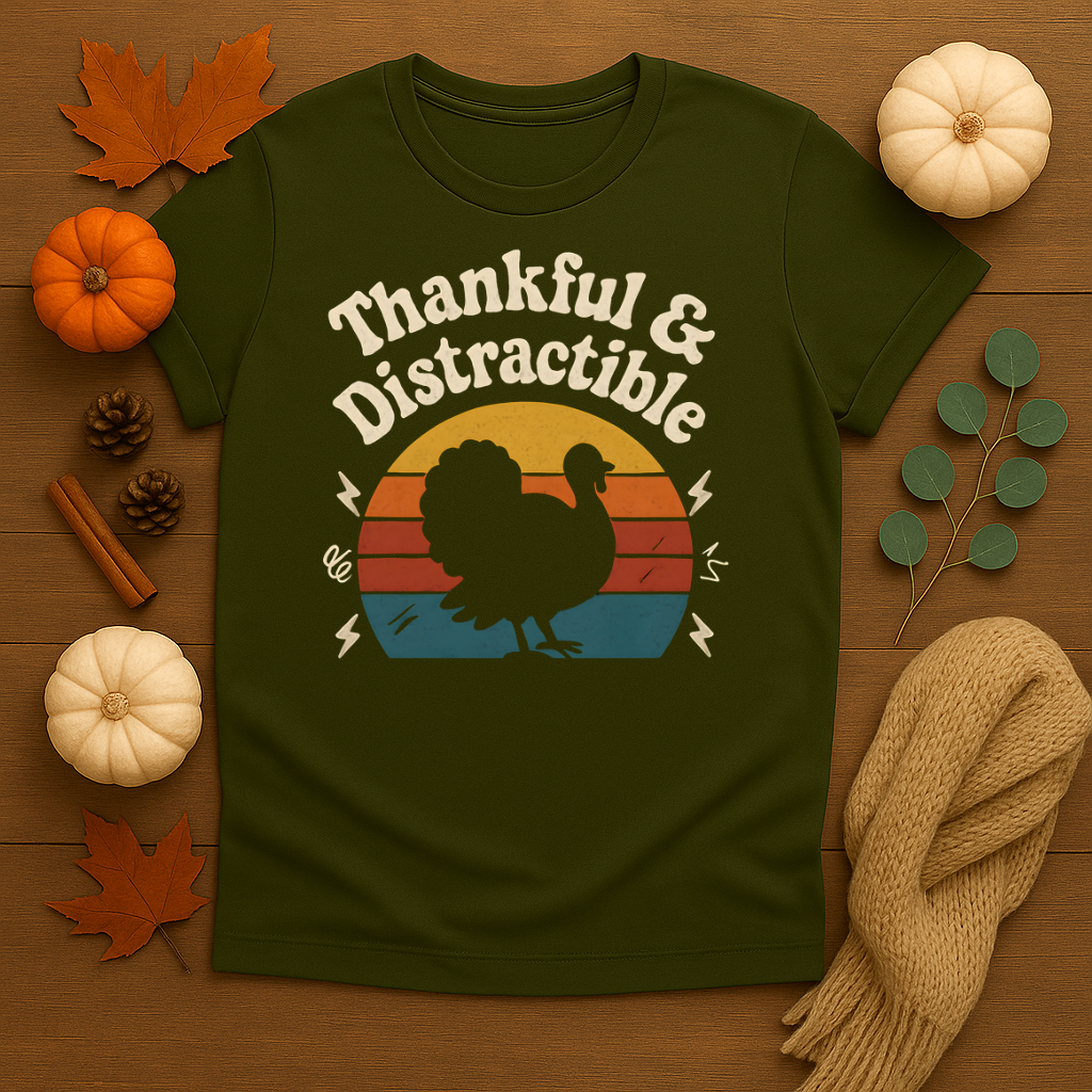 Thankful & Distractible T-shirt