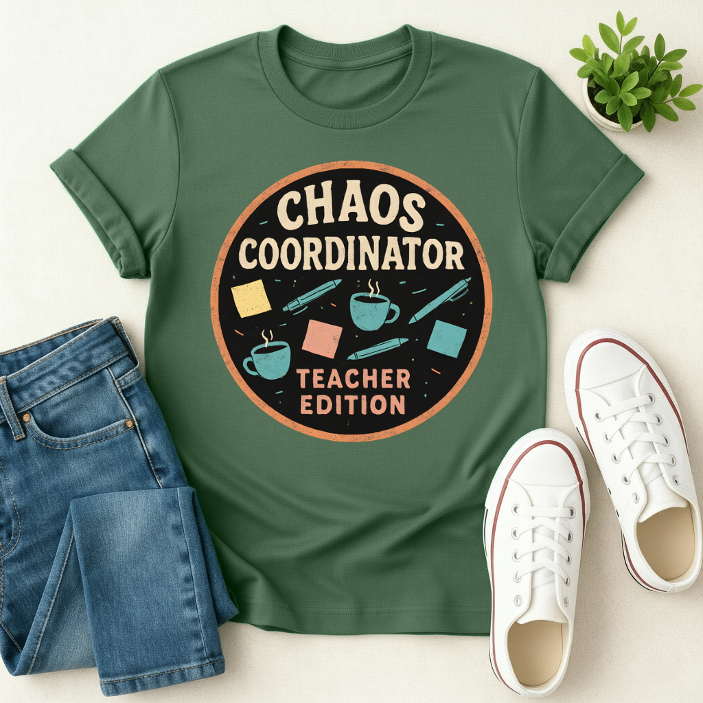 Chaos Coordinator Teacher Edition T-shirt