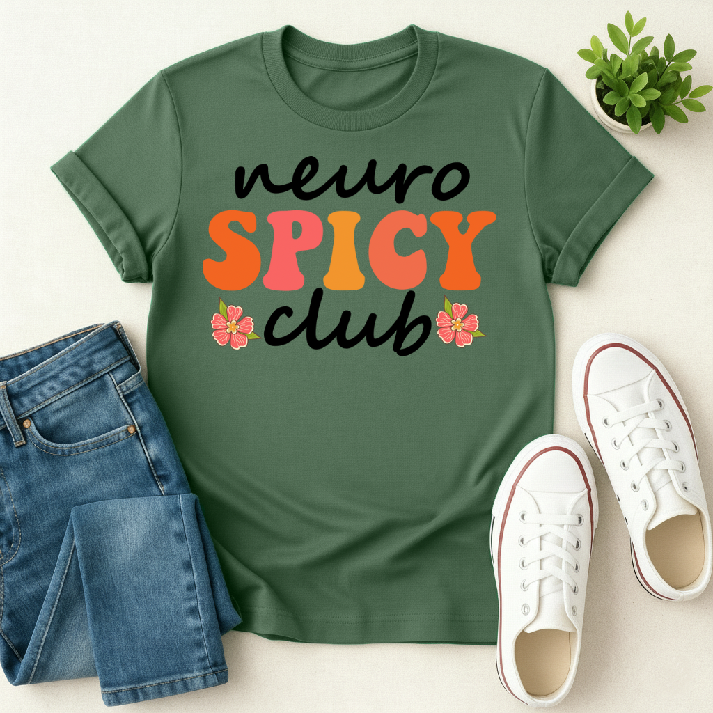 Neurospicy Club T-shirt