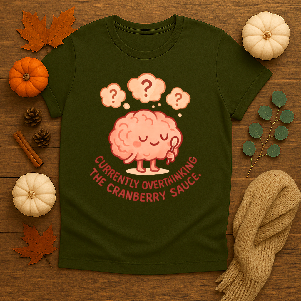 Currently Overthinking the Cranberry Sauce T-shirt