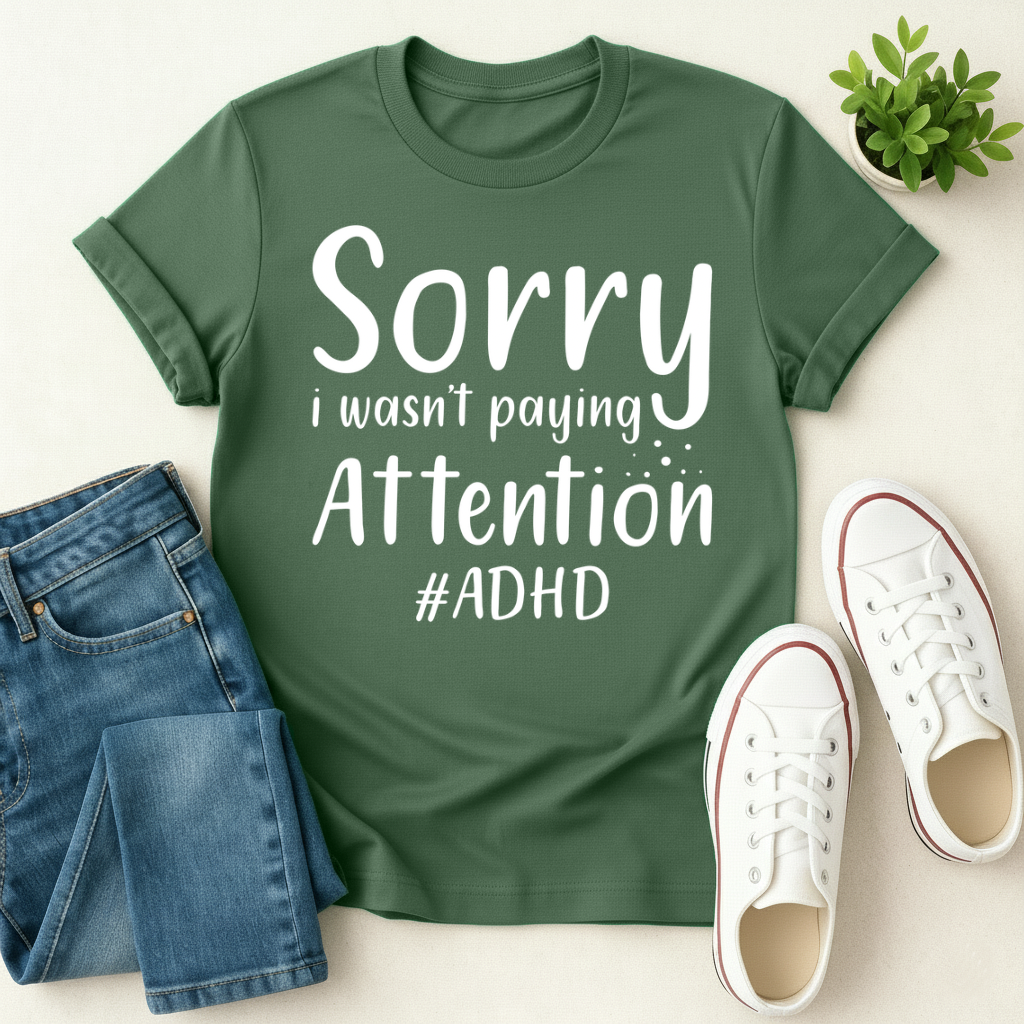 Sorry I Wasn't Paying Attention T-shirt