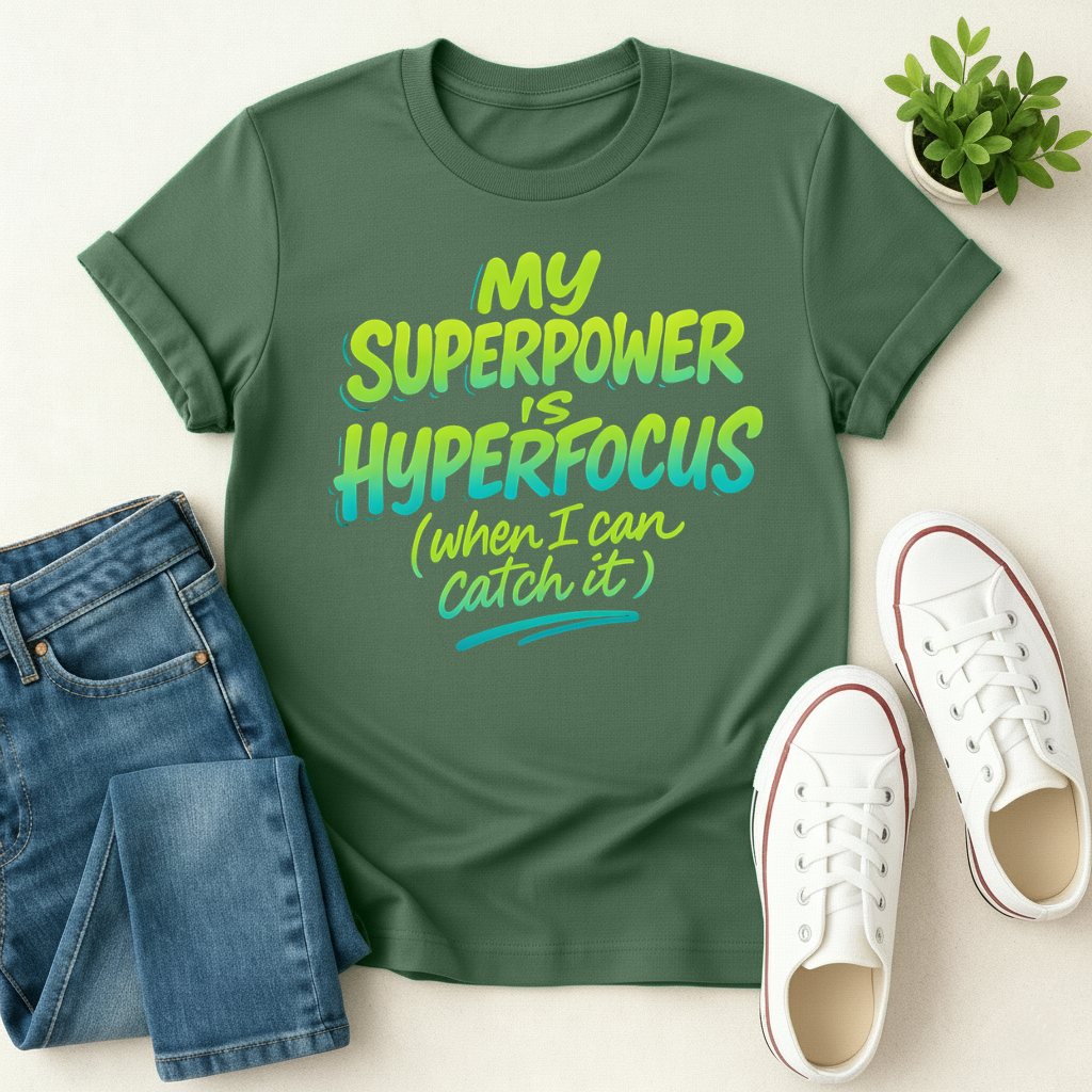 My Superpower Is Hyperfocus T-shirt