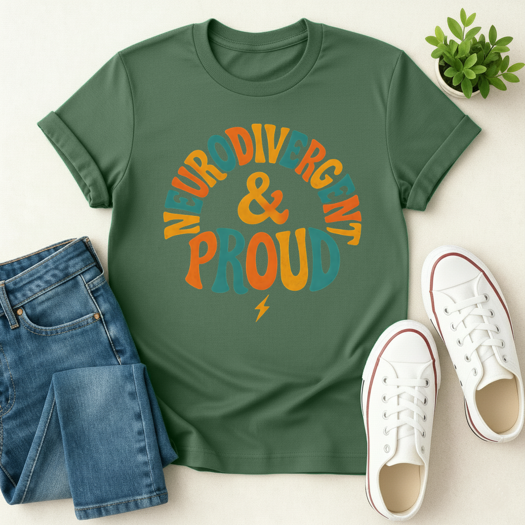 Neurodivergent & Proud T-shirt