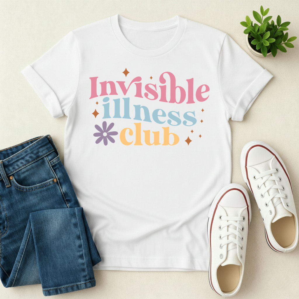 Invisible Illness Club T-shirt