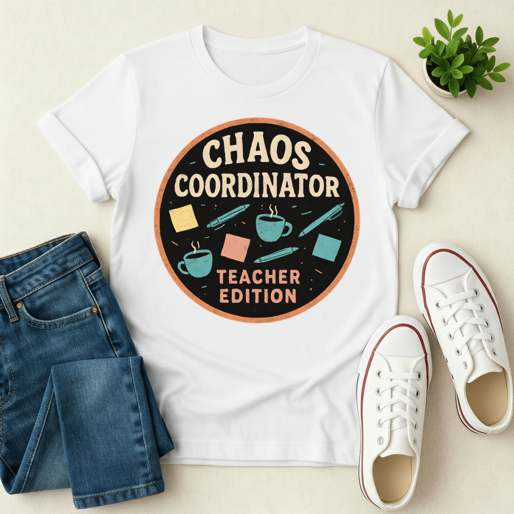 Chaos Coordinator Teacher Edition T-shirt