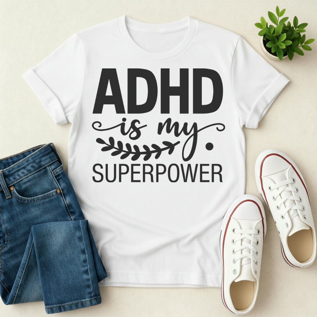 ADHD is my Superpower T-shirt