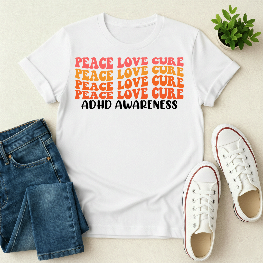 Peace Love Cure T-shirt
