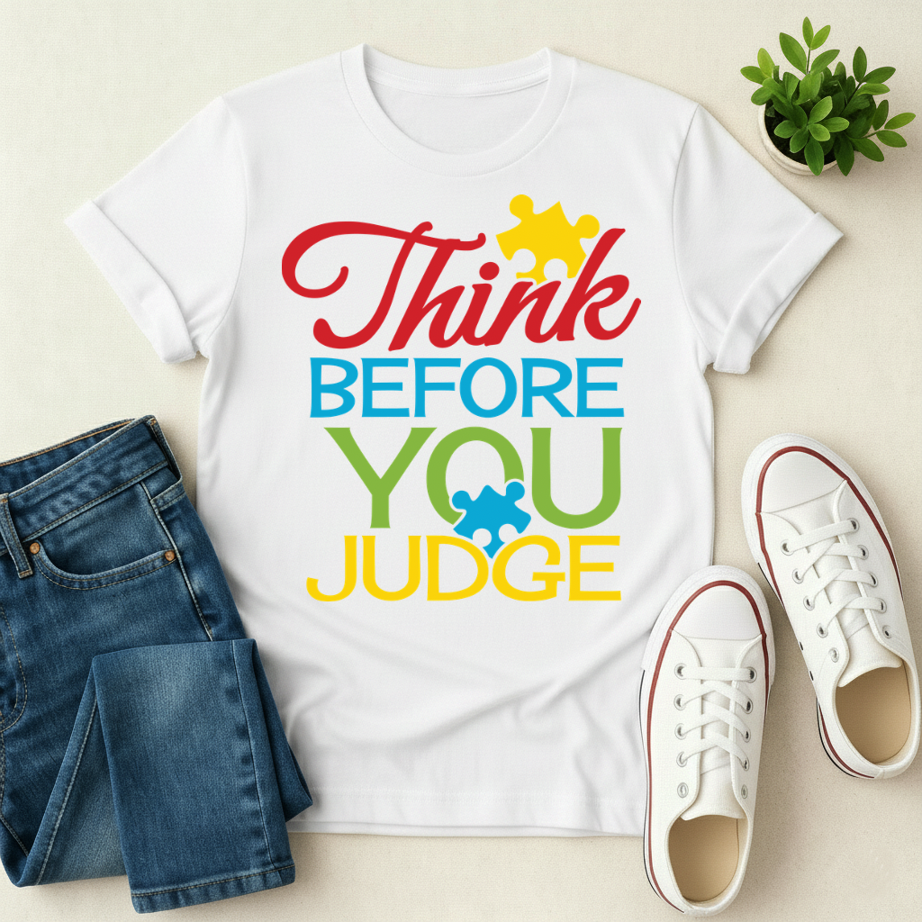 Think Before You Judge T-shirt