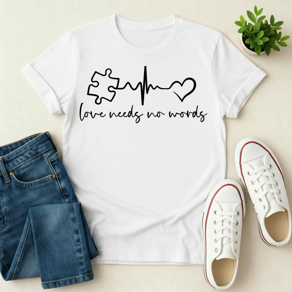 Love Needs No Words T-shirt