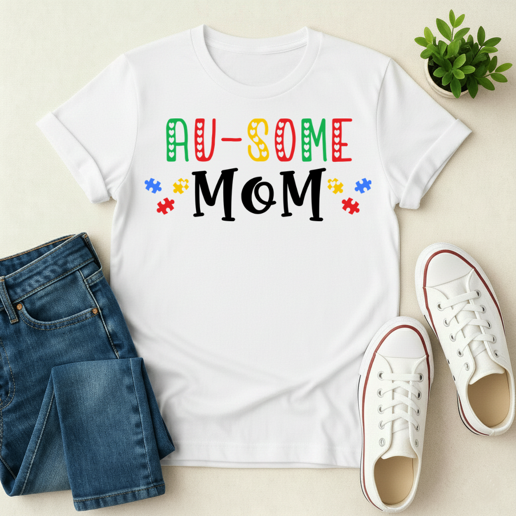 AU-SOME Mom T-shirt