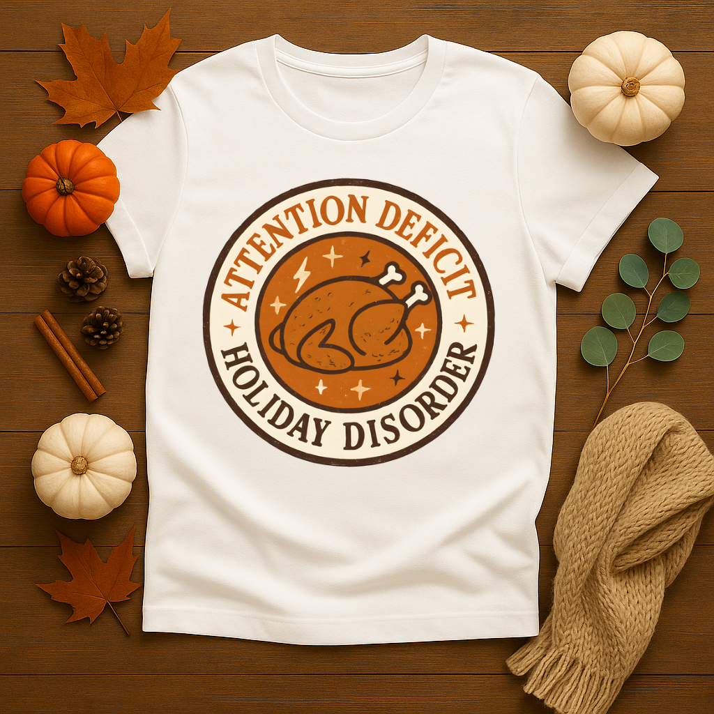 Attention Deficit Holiday Disorder T-shirt