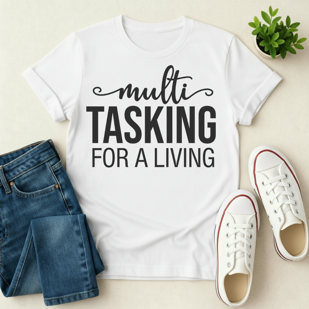 Multitasking For A Living T-shirt