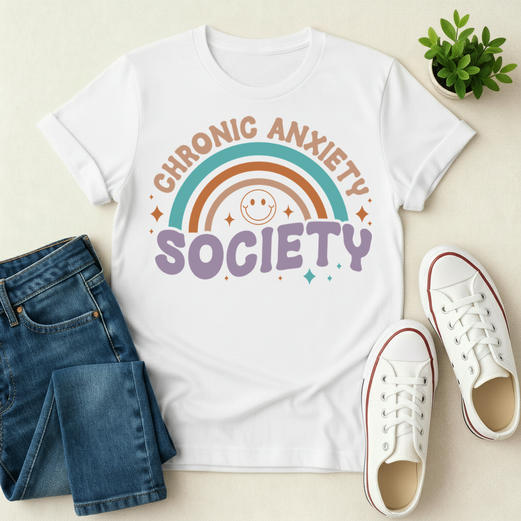 Chronic Anxiety Society T-shirt