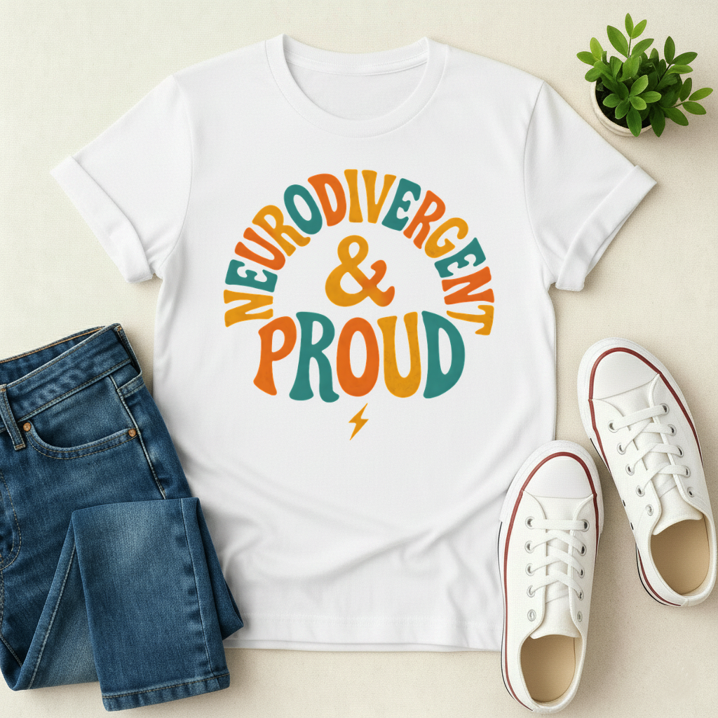Neurodivergent & Proud T-shirt