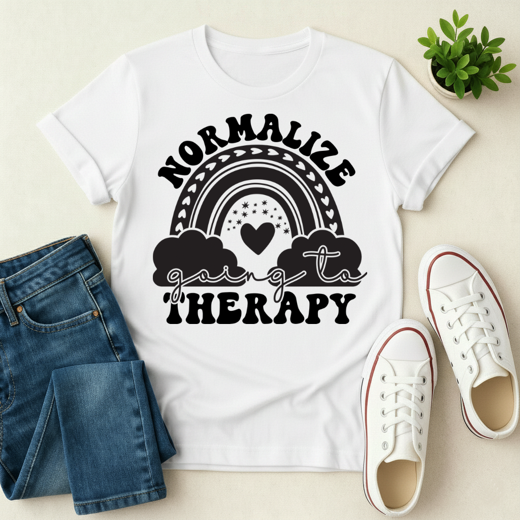 Normalize Going To Therapy T-shirt