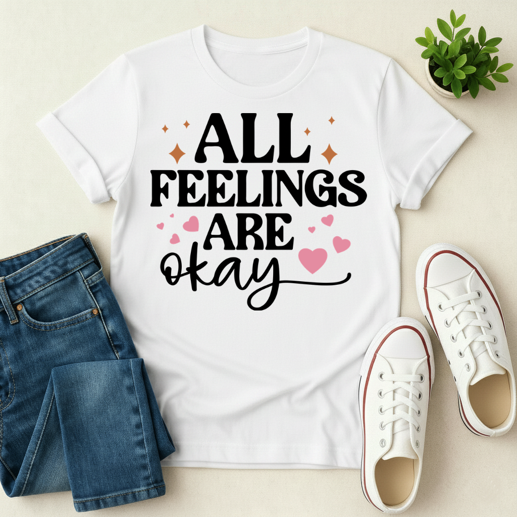 All Feelings Are Okay T-shirt