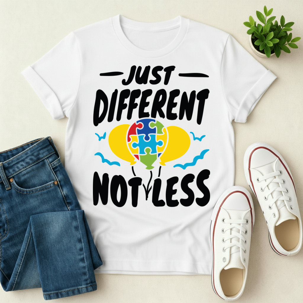 Just Different Not Less T-shirt