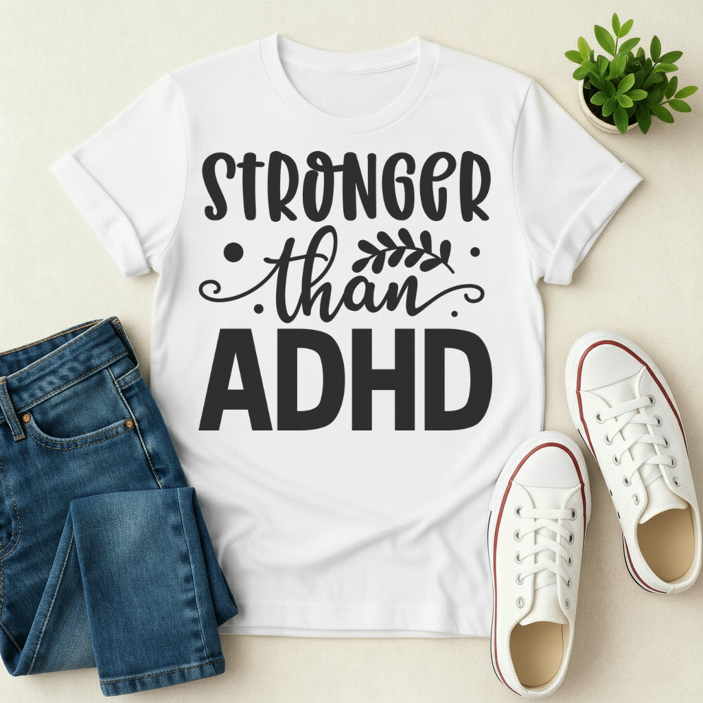 Stronger than ADHD T-shirt