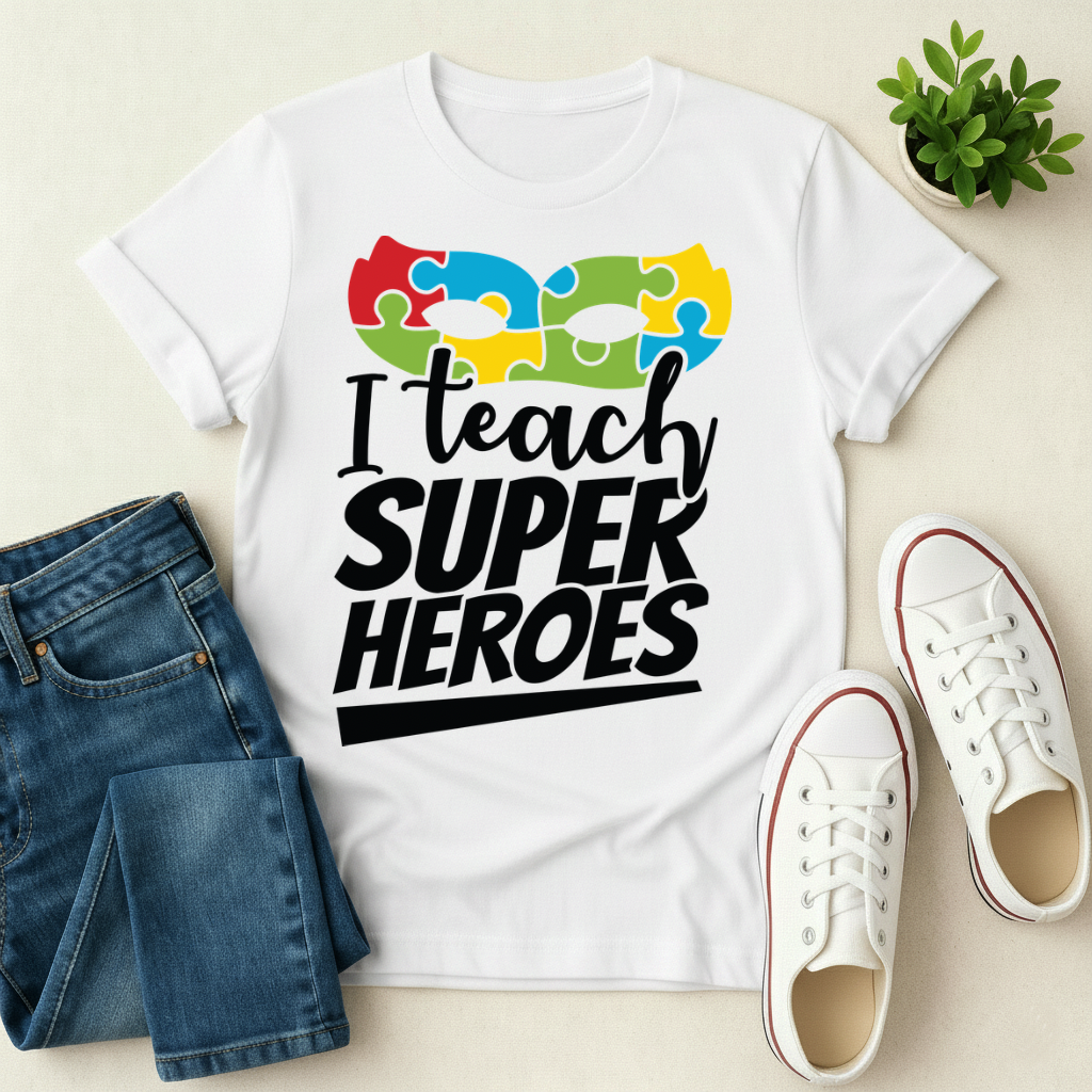 I Teach Superheroes T-shirt