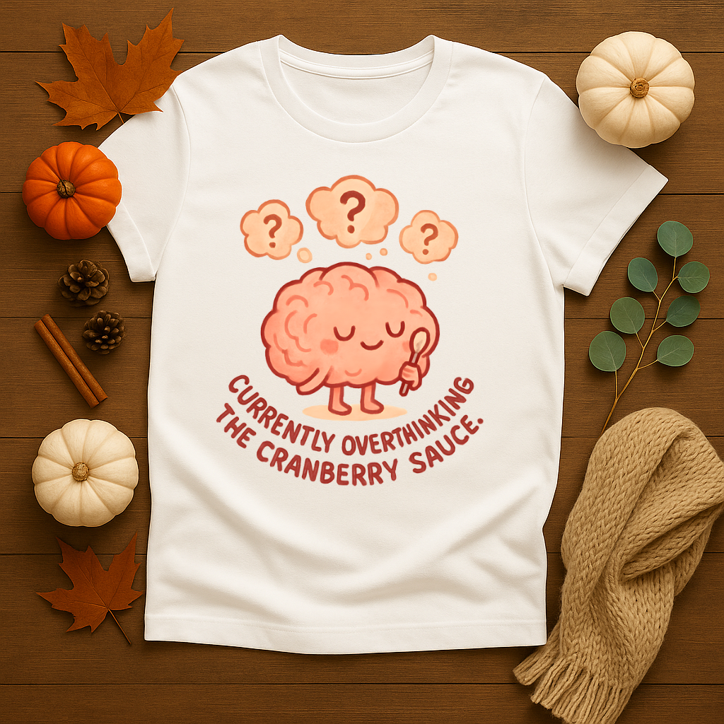 Currently Overthinking the Cranberry Sauce T-shirt