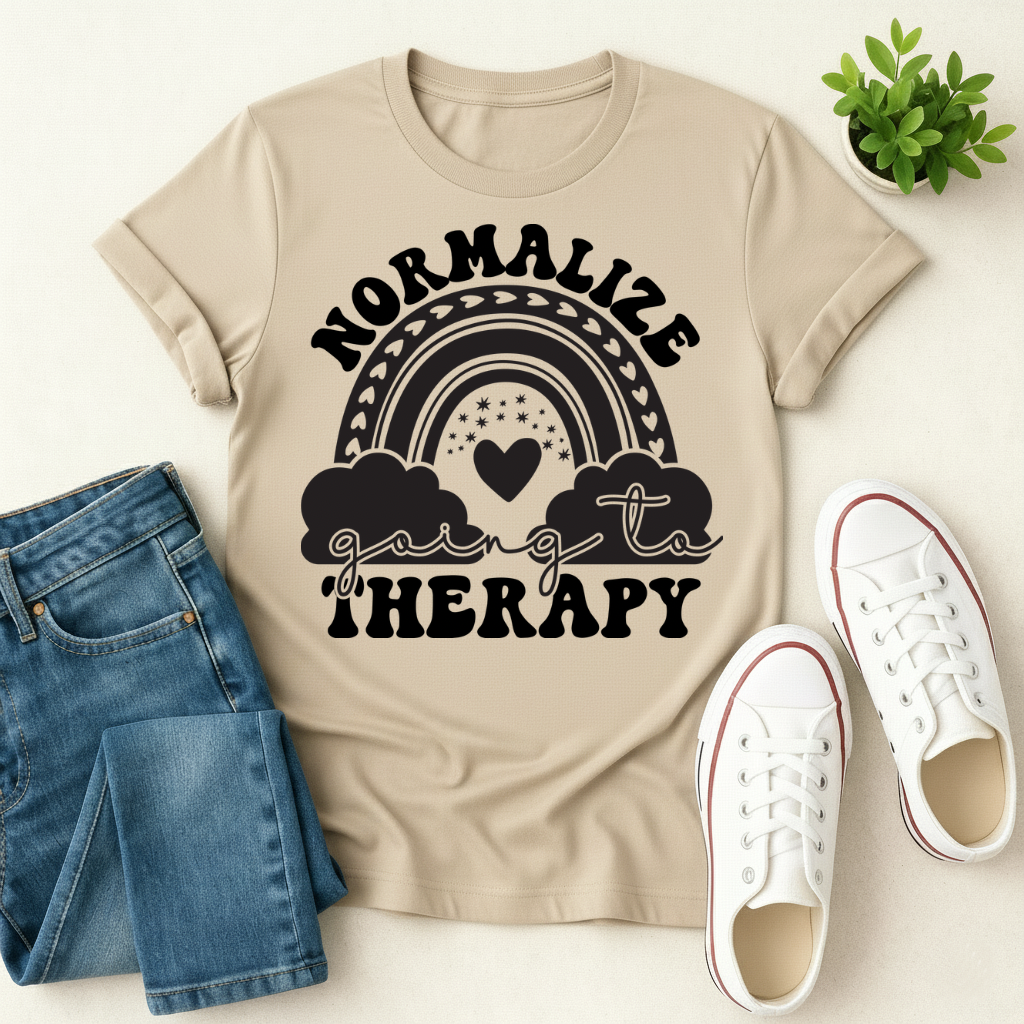Normalize Going To Therapy T-shirt