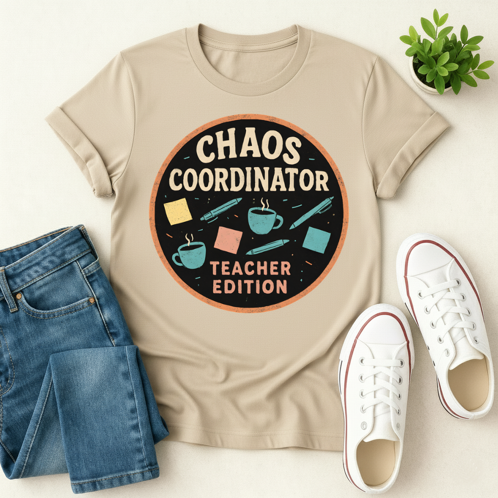 Chaos Coordinator Teacher Edition T-shirt