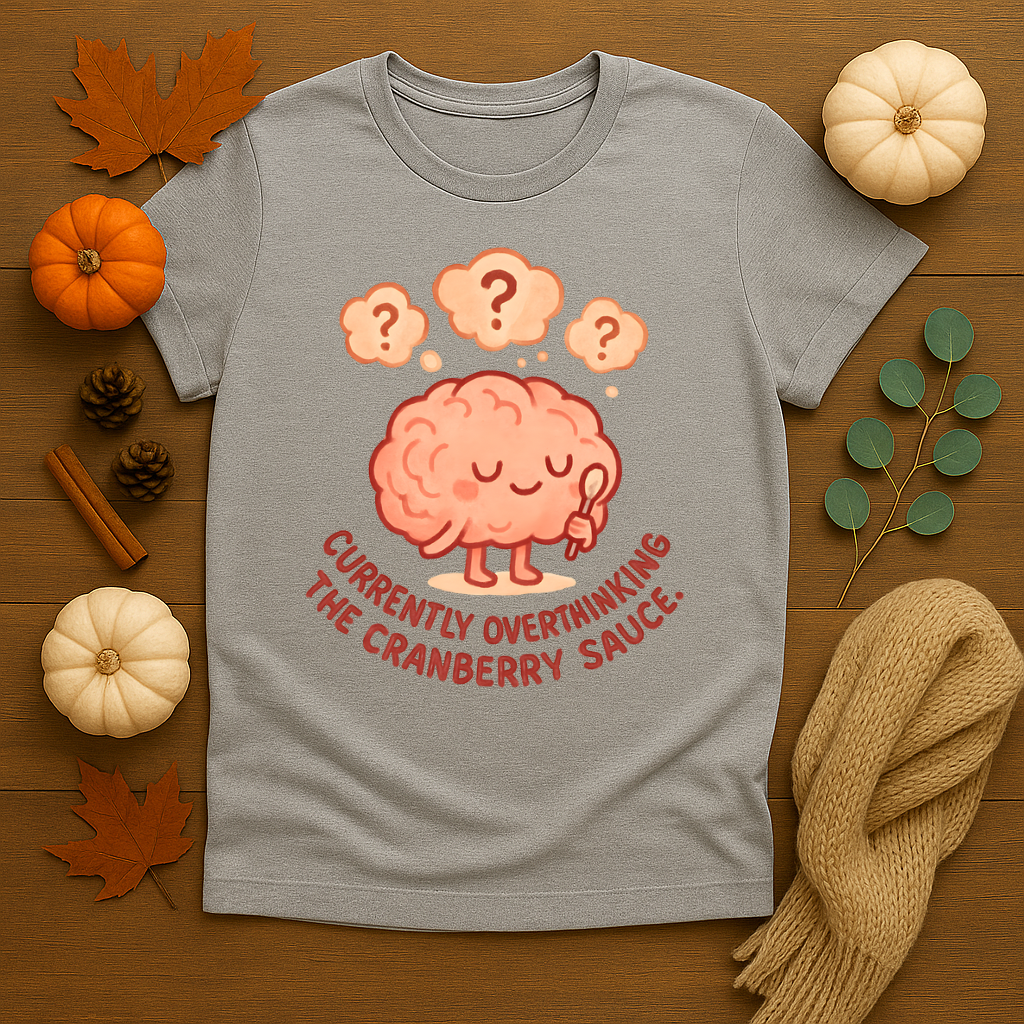 Currently Overthinking the Cranberry Sauce T-shirt