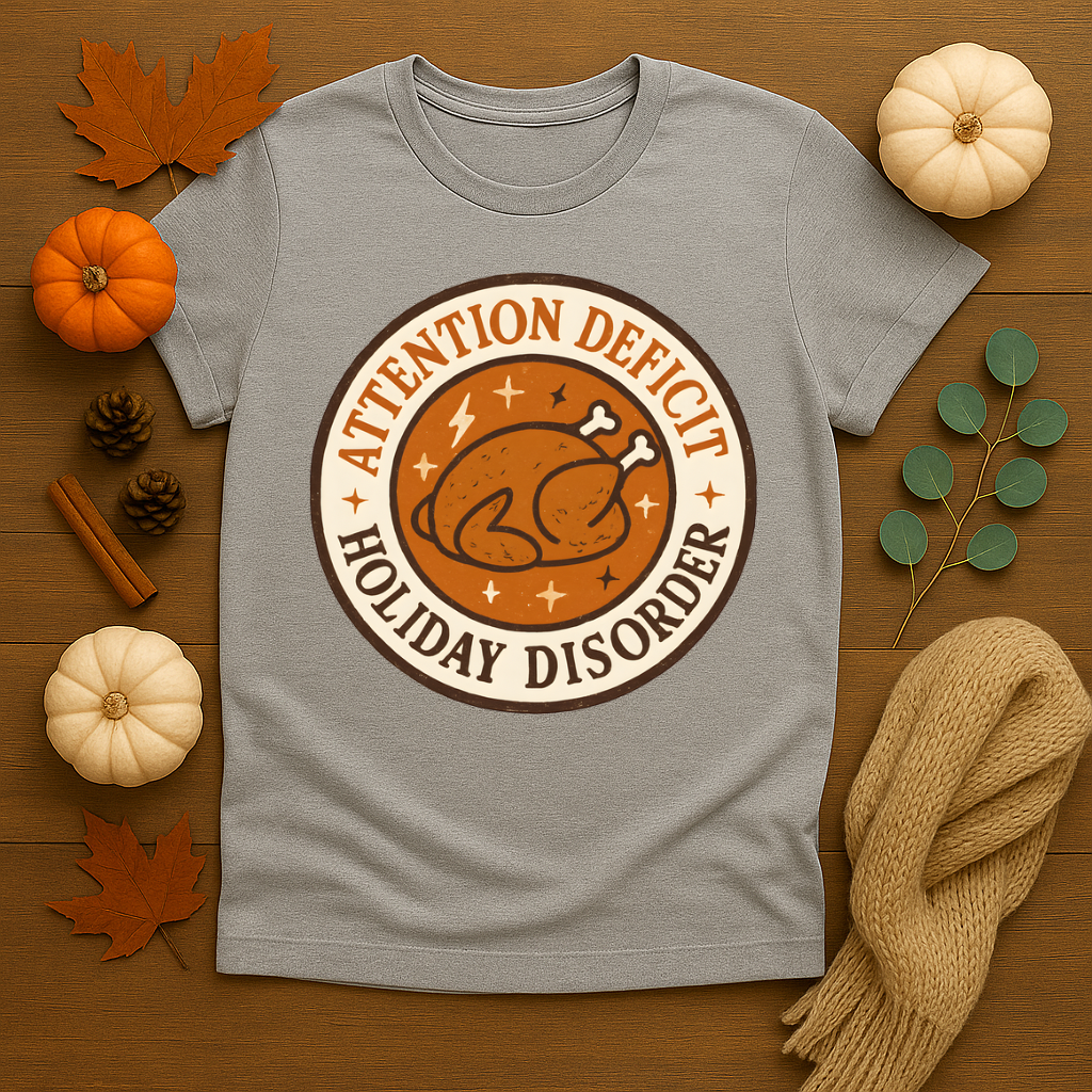 Attention Deficit Holiday Disorder T-shirt