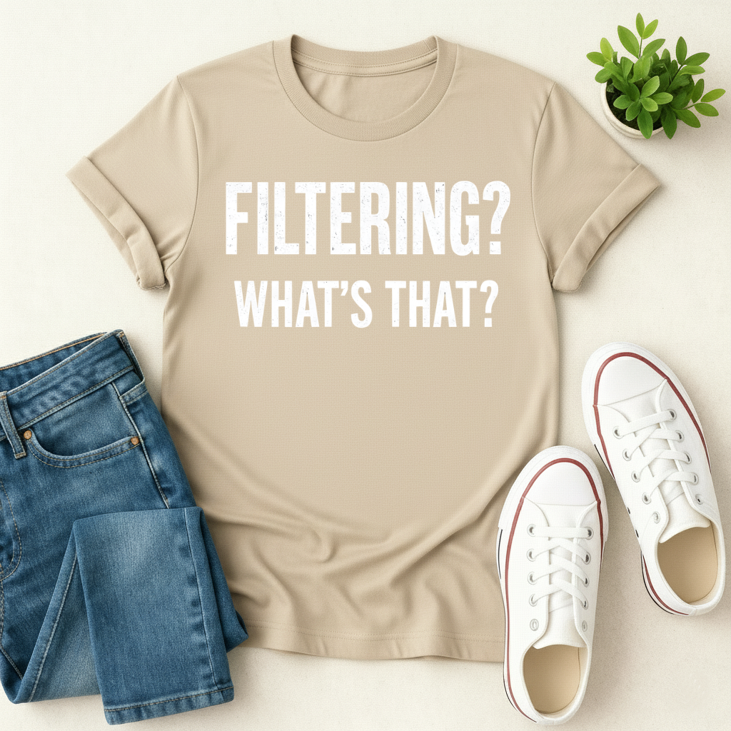 Filtering? What's That? T-shirt