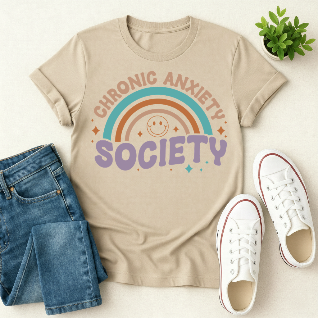 Chronic Anxiety Society T-shirt