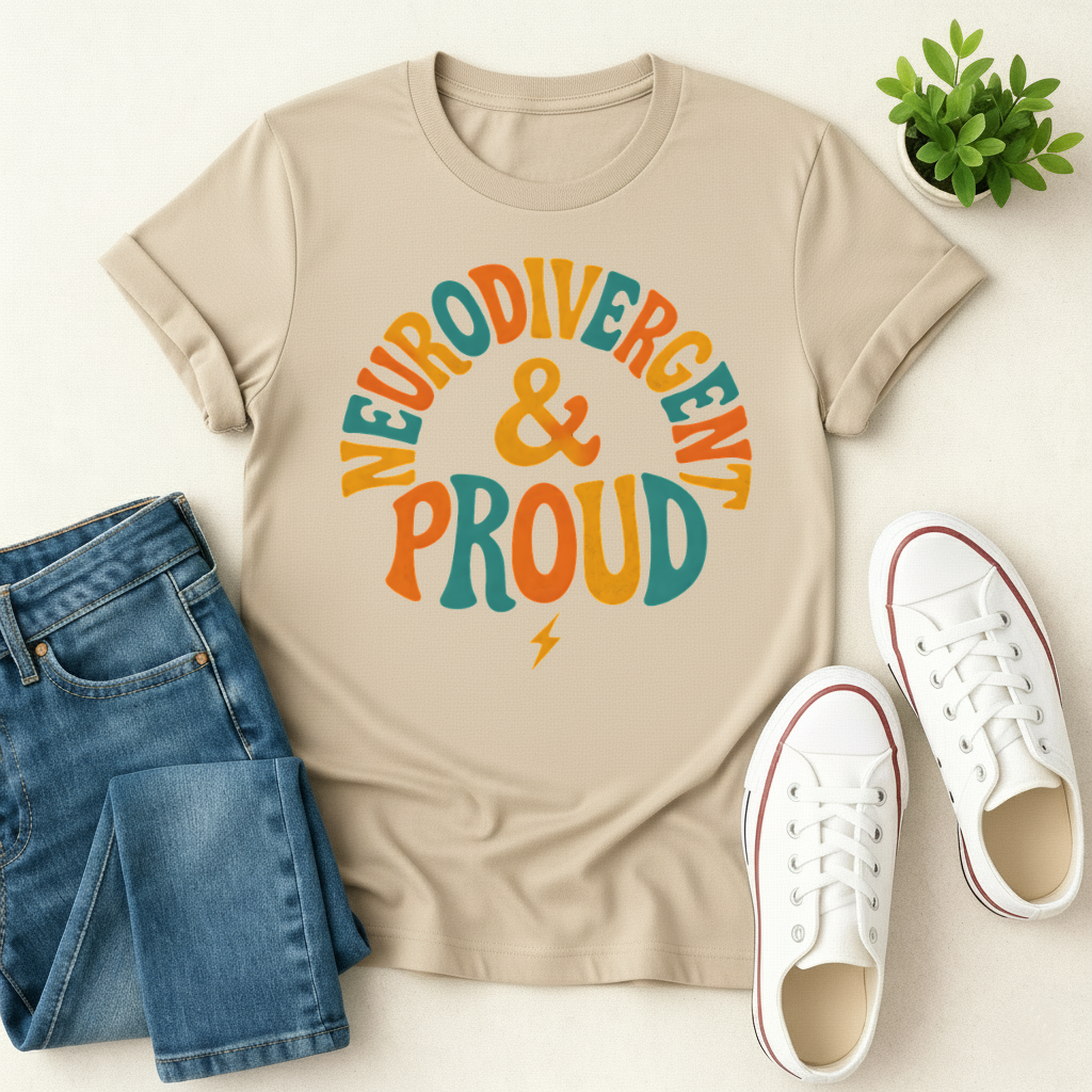 Neurodivergent & Proud T-shirt