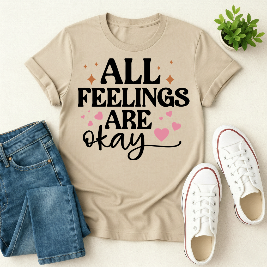 All Feelings Are Okay T-shirt