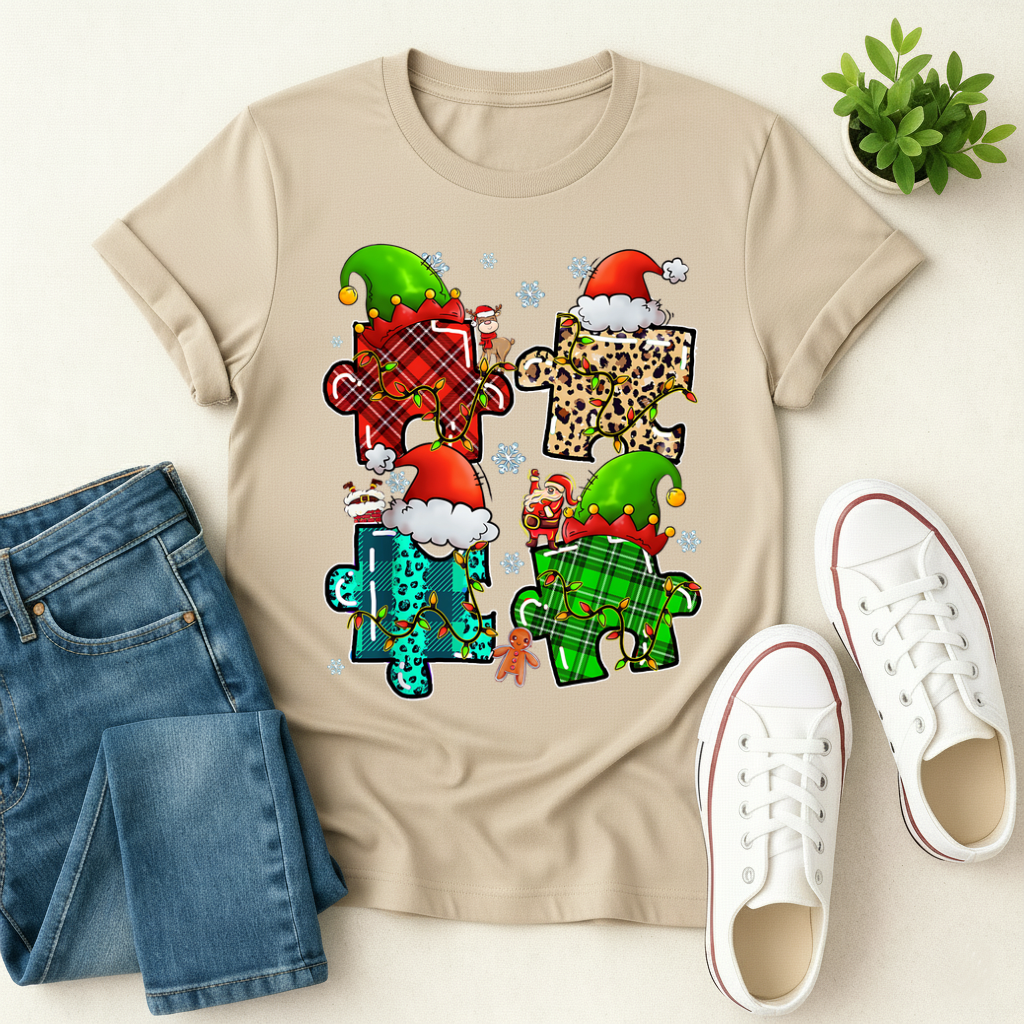 Christmas Puzzle T-shirt