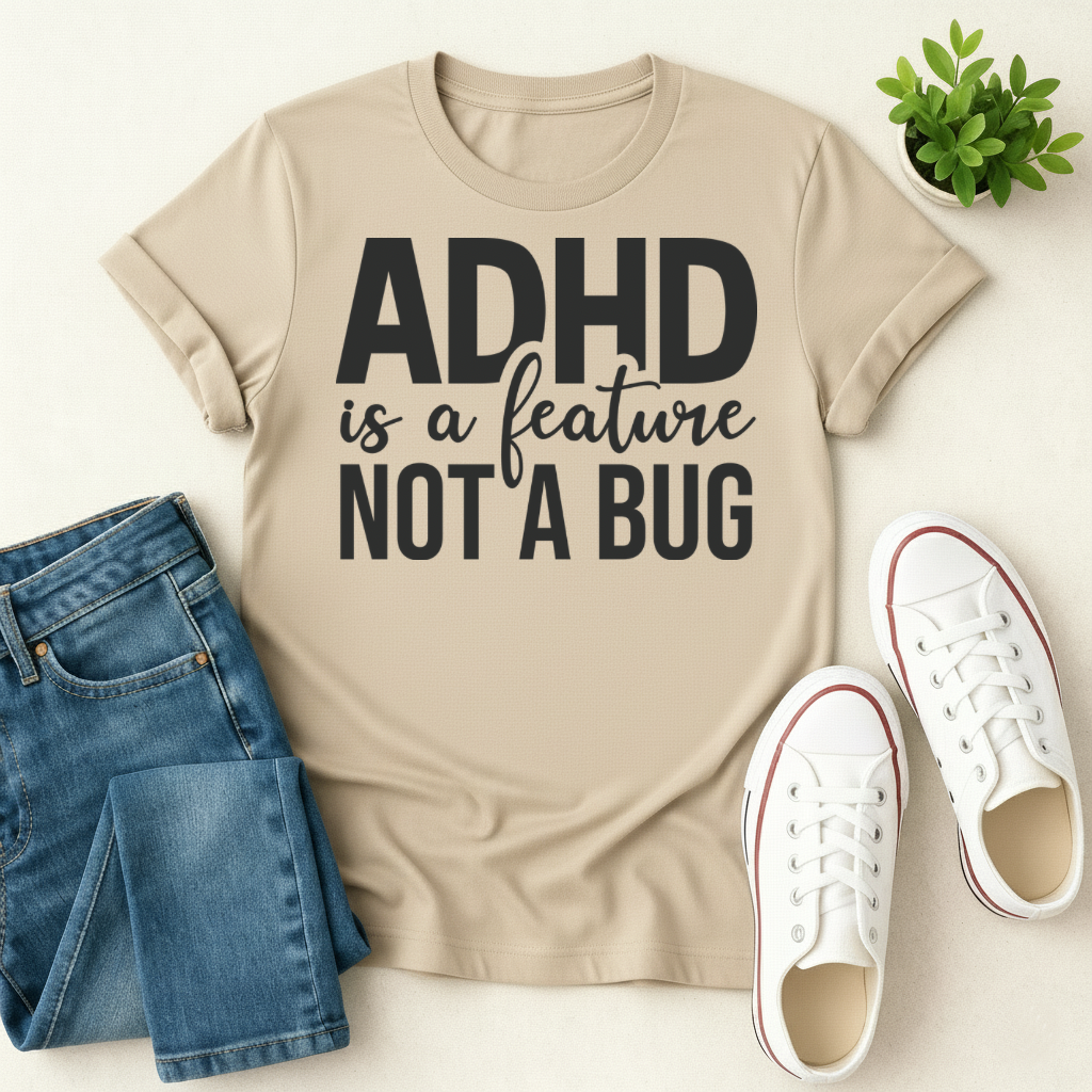 ADHD is a Feature T-shirt