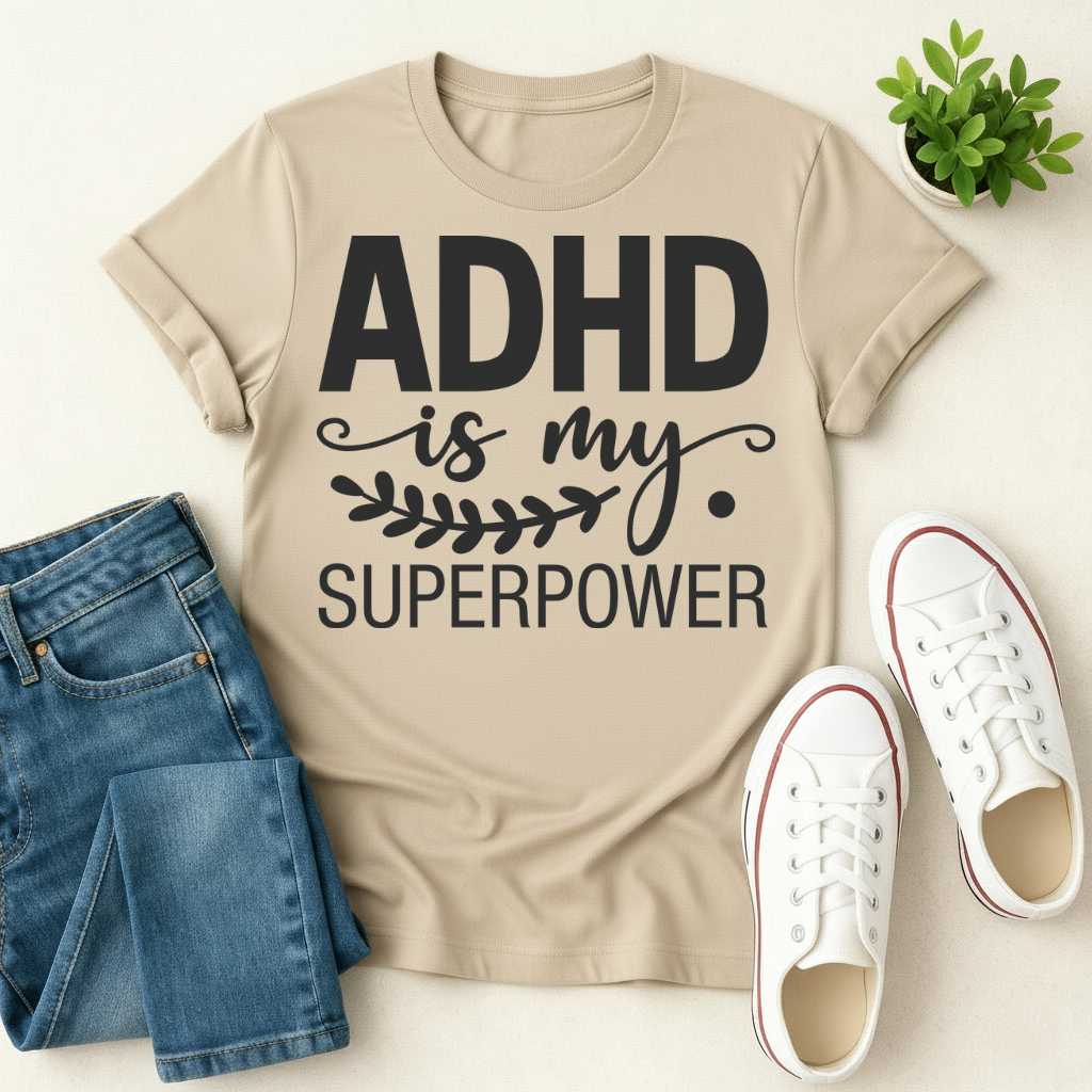 ADHD is my Superpower T-shirt