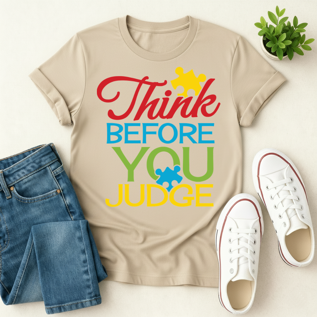 Think Before You Judge T-shirt