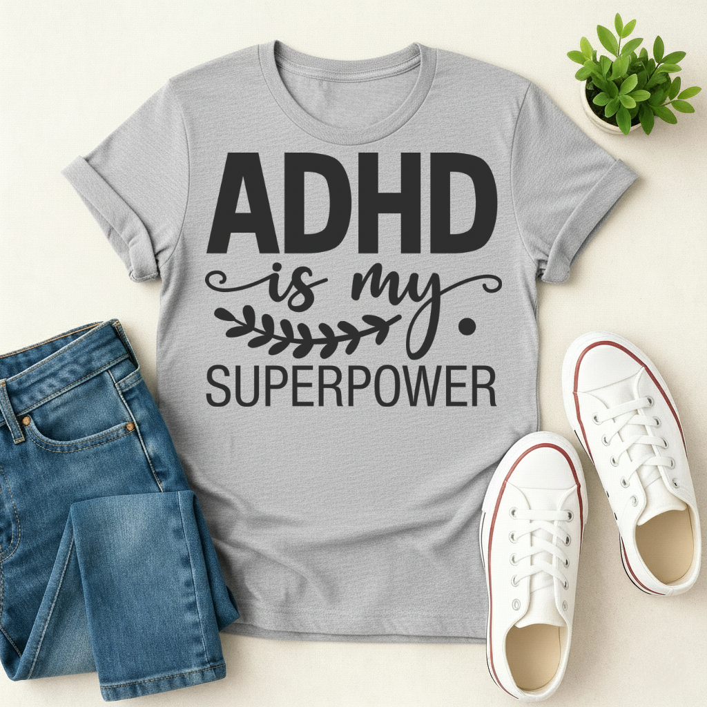 ADHD is my Superpower T-shirt