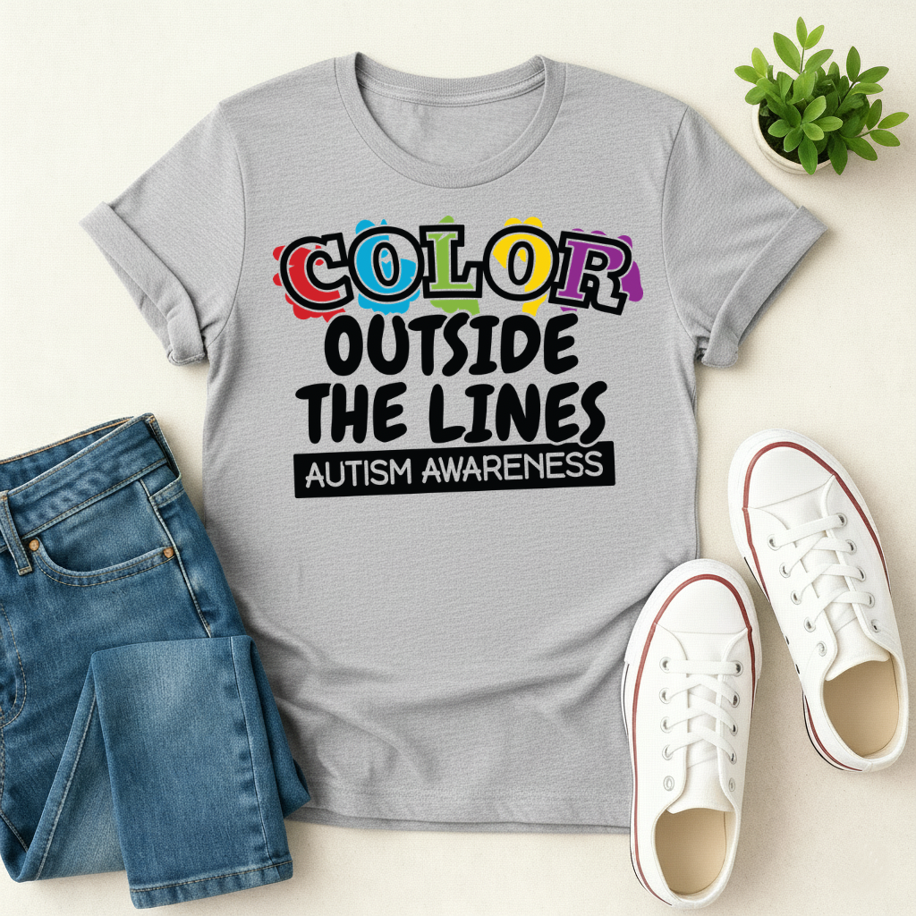 Color Outside The Lines T-shirt