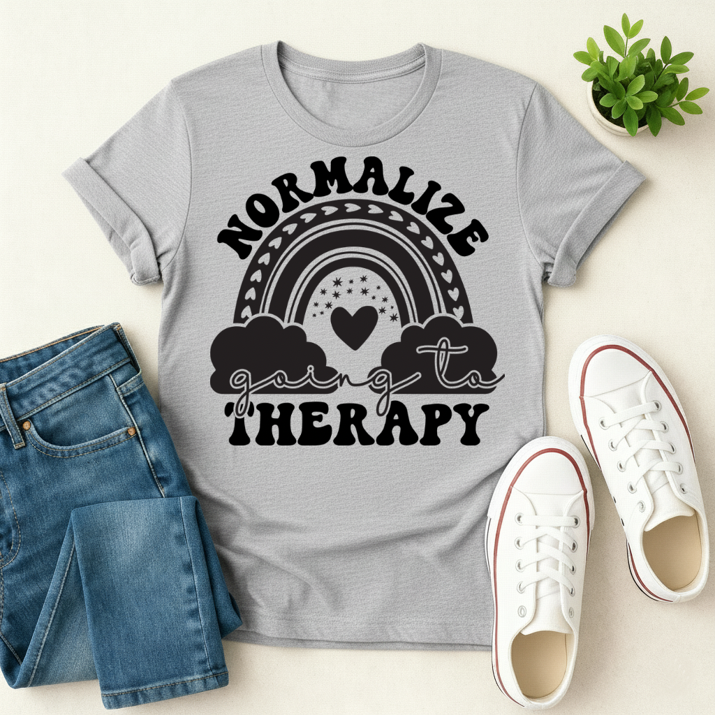 Normalize Going To Therapy T-shirt