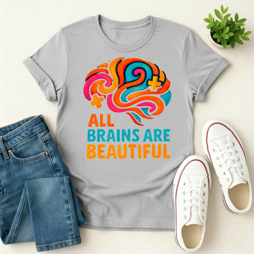All Brains Are Beautiful T-shirt
